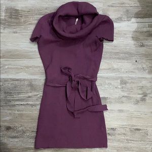 Maybe, purpled, Cap sleeve work sweater